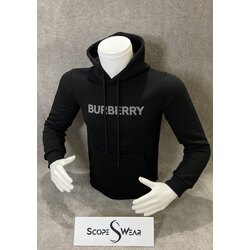 Burberry Siyah Kapüşonlu Sweatshirt