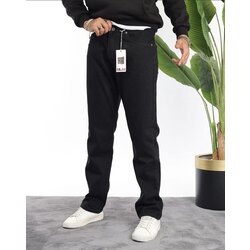 Siyah Baggy Kot Pantolon 