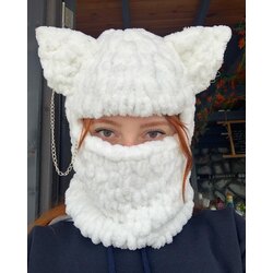 Snow White Balaclava (aksesuarsızdır)