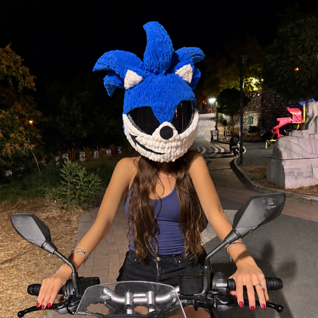 Sonic motor kask kılıfı
