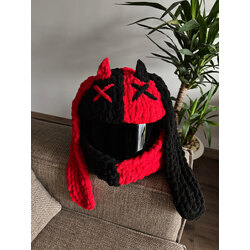 Black-red kask kılıfı