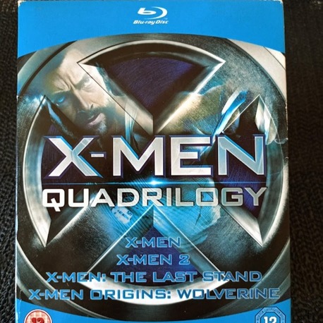 X-MEN QUADRILOGY BOX SET ORJİNAL KUTUSUNDA 4 + 1 - BLU-RAY.
