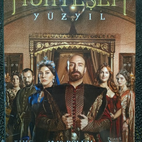 MUHTEŞEM YÜZYIL 13 - 18. BÖLÜM DVD BOX. SIFIR JELATİNDE.