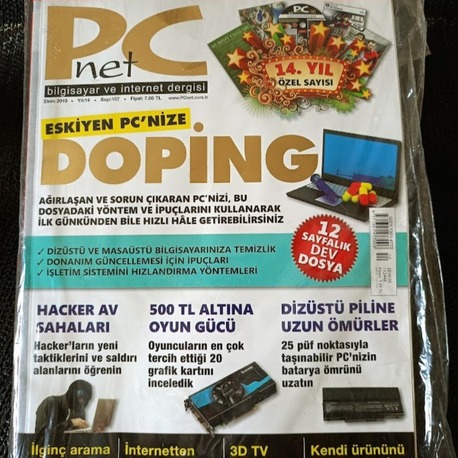 PC NET ve CHIP DERGİLERİ, ÜÇ ADET TEKNOLOJİ KİTABI.KOLEKSİYONLUK.