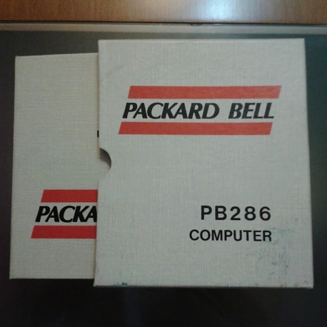 PACKARD BELL PB 286 BİLGİSAYAR KULLANIM KILAVUZU BOŞ KUTU KLASÖR .KOLEKSİYONLUK.
