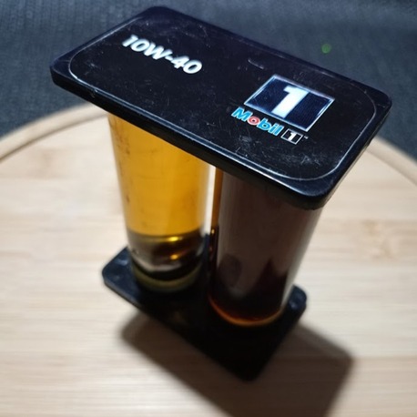 MOBİL 1 YAĞ AKIŞKANLIĞI TEST KİTİ. VİNTAGE, NADİR, KOLEKSİYON.