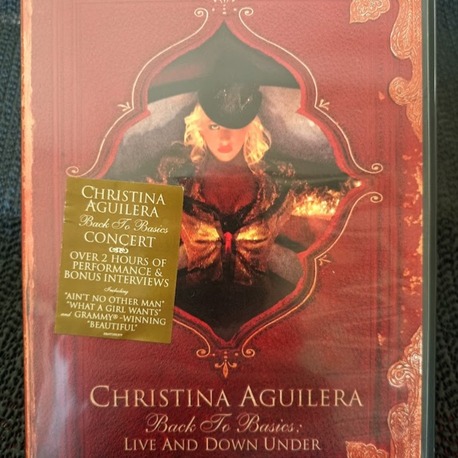 CHRISTINA AGUILERA - BACK TO BASICS LIVE AND DOWN UNDER KONSER DVD