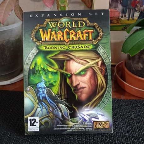 WORLD of WARCRAFT - THE BURNING CRUSADE - EXPANSION SET. KOLEKSİYONLUK . 4DISK SET.