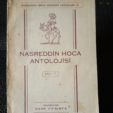NASREDDİN HOCA ANTOLOJİSİ CİLT 1.