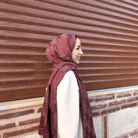 Naia muadil marka şal (etiketli ürün ) bordo