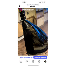 Profosyonel siyah elektro saz