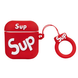 APPLE AİRPODS 2. NESİL SUP RED KILIFI