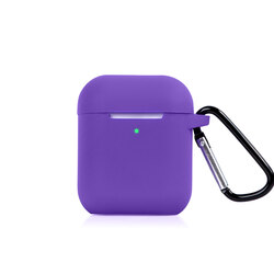 APPLE AİRPODS 2. NESİL BASİC PURPLE SİLİKON KILIFI