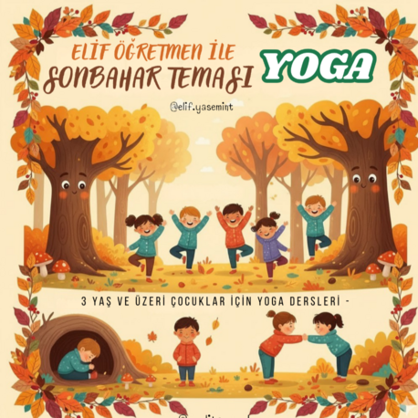 3+ Yaş Olina Yoga | SONBAHAR TEMA