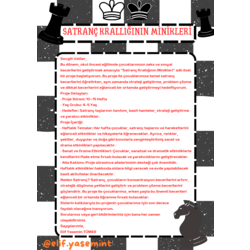 SATRANÇ KRALLIĞININ MİNİKLERİ - pdf (dijital format)