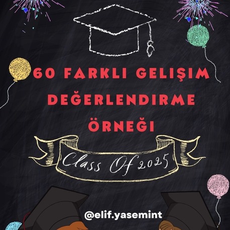 Sene Sonu Öğrenci Değerlendirme Örnekleri • 50+10 Cümle + Ek Dosyalar