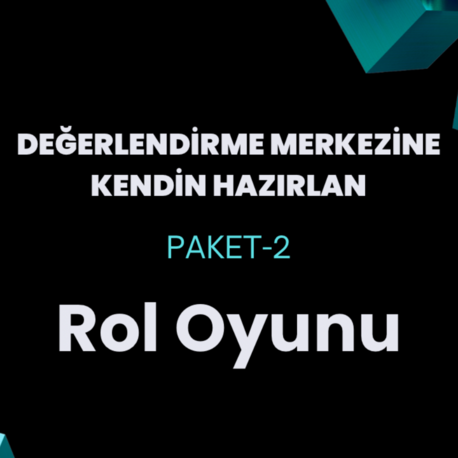 2 ADET rol oyunu senaryosu ve ve başarılı olmak için örnek çözüm planı