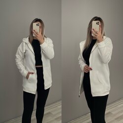 Zara İçi Şardonlu Kapşonlu Sweatshirt(Renk Seçin)