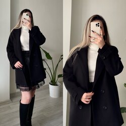 Blazer Model Siyah Kaban