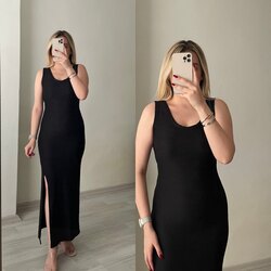 Siyah Toparlayıcı Elbise