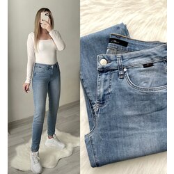 Mavi Yüksek Bel Skinny Jean