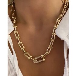 Zirkon Taşlı Tiffany Kolye(Renk seçin)