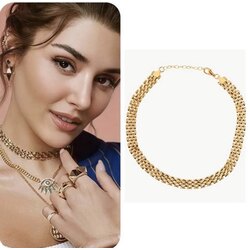 Choker Gold Çelik Kolye