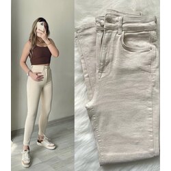 Bej Skinny Jean