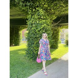 Mango Çiçek Desenli Elbise
