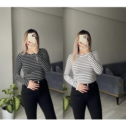 Çizgili Bluz