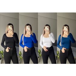 Sandy Kumaş Basic Bluzler