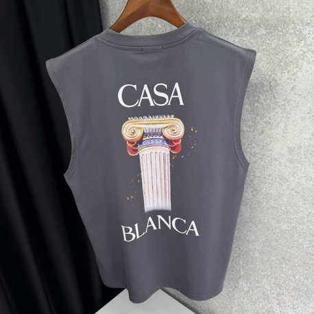 CASABLANCA Premium Sıfır Kol T-shirt 