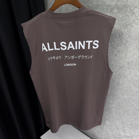 ALL SAINTS Premium Sıfır Kol T-shirt 