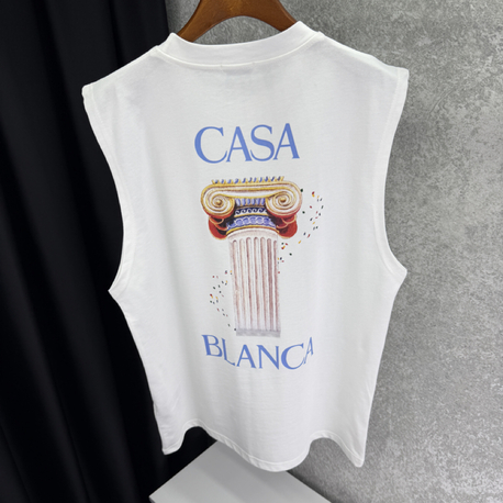 CASABLANCA Premium Sıfır Kol T-shirt 