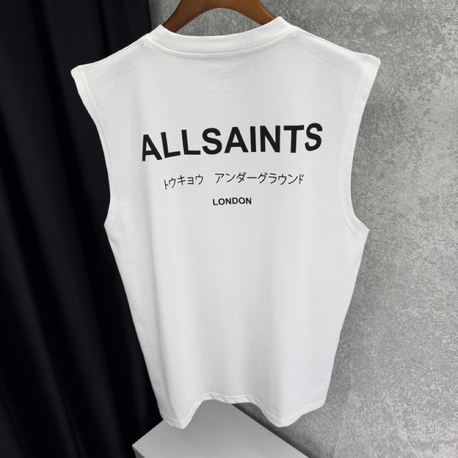 ALL SAINTS Premium Sıfır Kol T-shirt 