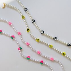 İnci Fimo Kolye
