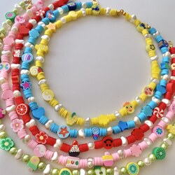 Fimo Pearl Kolye