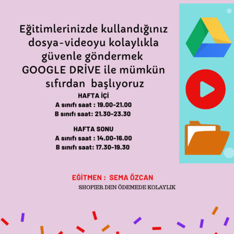 GOOGLE DRİVE