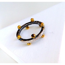 Çapraz Nokta Yüzük- Cross Dot Ring (ARC-Y04)