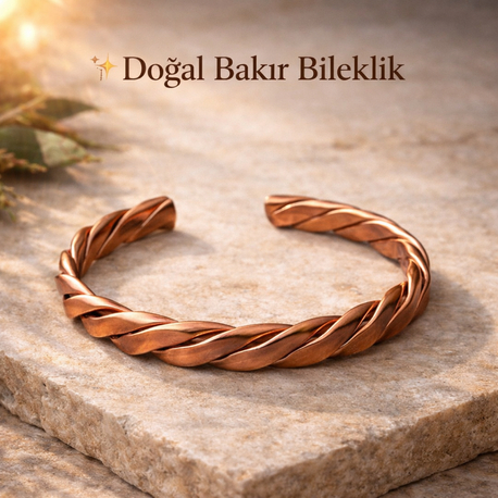 DOĞAL BAKIR BİLEKLİK