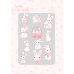 Coqutte Tavşan sticker 