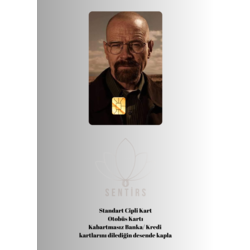 Breaking bad2 Kredi Kartı Kaplama & Sticker