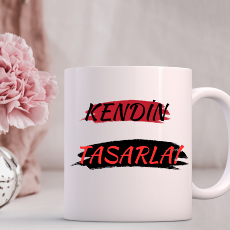 Kendin Tasarla Kupa baskılı bardak