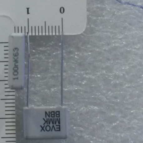 100NF 63V Polyester Kondansatör %10 RM:10