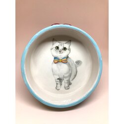 Özel Tasarım Çizimli Kedi/Köpek Mama Kabı 