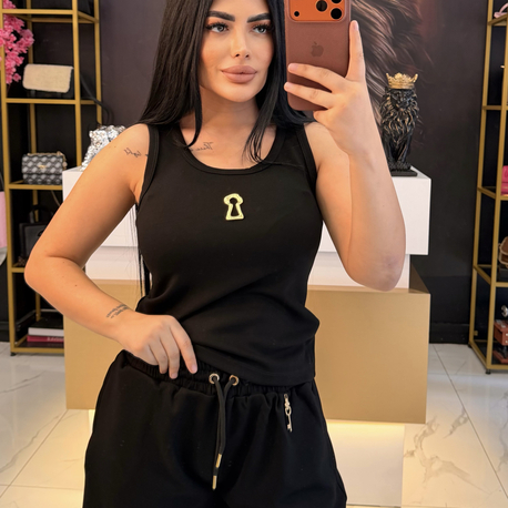 schiaparelli şortlu takım ithal ✨