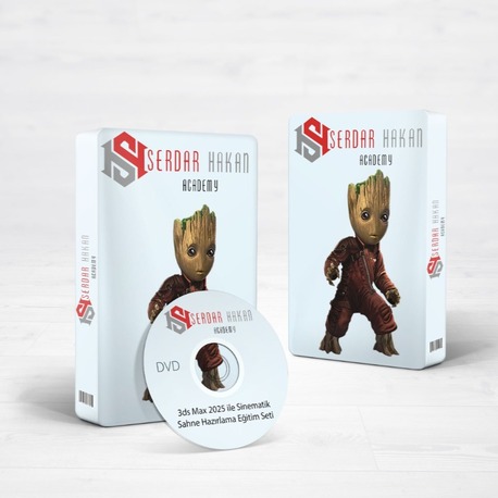 Autodesk 3ds Max 2025 ile Sinematik Sahne Hazırlama Eğitim Seti