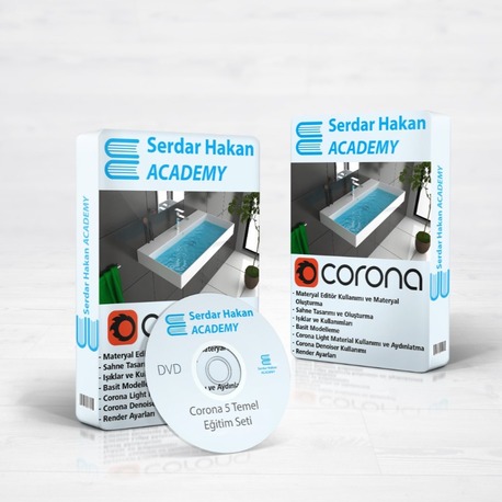 Corona Render 5 Temel Eğitim Seti