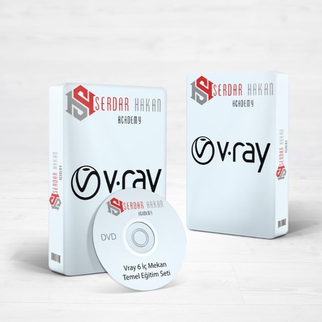 Vray 6 İç Mekan Tasarım Eğitim Seti