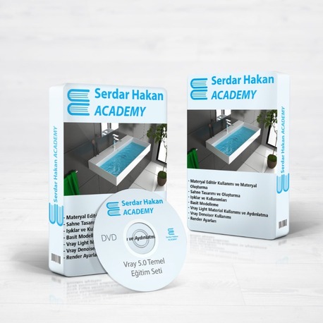 Vray 5.0 Temel Eğitim Seti